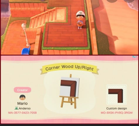 Acnh Wooden Path Border, Acnh Wood Path Border, Acnh Wood Border, Acnh Path Edge, Acnh Path Edge Design, Wood Path Animal Crossing, Acnh Wood Paths, Bubblegum Kk, Acnh Simple Island