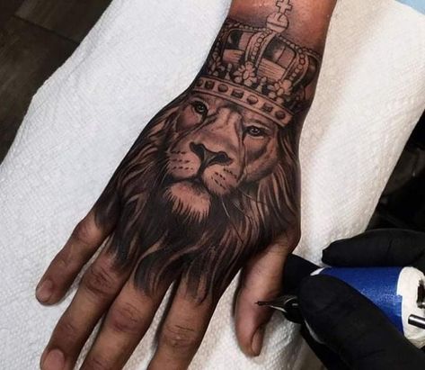 Fijian Tattoo, Groot Tattoo, Lion Hand Tattoo, Unique Hand Tattoos, Wolf Tattoos Men, Lion Tattoos, Full Sleeve Tattoo Design, Best Beard Styles, Hand Tats