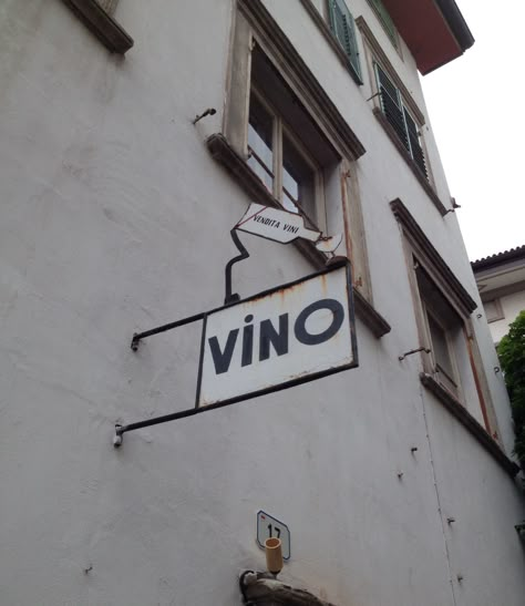 Wine shop - Bolzano (Italy) Photo #GabriellaSimone Wine Bar Branding, Wine Shop Logo, Blade Signage, Wine Bar Design, Brutalist Furniture, Outdoor Restaurant Patio, Bolzano Italy, Wine Bar Sign, Wine And Pizza