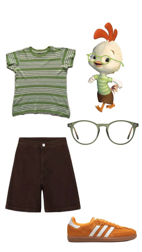 #outfit #style #fashion #outfitinspo #fit #piece #inspo #clothes #chickenlittle #halloween #costume Chicken Costume, Chicken Costumes, Cute Couple Halloween, Silly Clothes, Vintage Photo Editing, Diy Friendship Bracelets Tutorial, Pretty Halloween Costumes, Cute Couple Halloween Costumes, Halloween Costume Idea