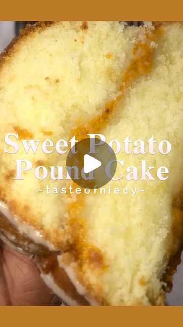 Sweet Potato Pound Cake With Cream Cheese, Sweet Potato Swirl Pound Cake, Buttermilk Sweet Potato Pound Cake, Sweet Potato Cream Cheese Pound Cake, Sweet Potato Pound Cake Easy, Cookie Butter Pound Cake, Sweet Potato Pound Cake Recipe, 2 Pound Cake, Cottage Cheese Protein Pancakes