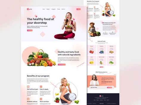 Food Delivery Website, Health Meal Plan, Nutrition Tracker, Food Delivery Business, Product Website, Delivery Business, Health Diet Plan, Html Code, Diet Apps