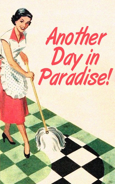 Woman Cleaning, Roger Wilkerson, Home Organization Tips, Vintage Housewife, Happy Housewife, Another Day In Paradise, Retro Housewife, Household Organization, Home Organisation