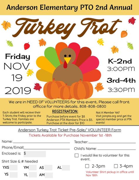 Turkey Trot Fun Run, Turkey Trot Fundraiser, Turkey Trot Ideas For School, Turkey Trot Ideas, Elementary School Fundraisers, Thankful Thoughts, Pta Ideas, Pto Ideas, Capital Campaign