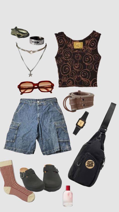 #summer #outfitinspo #indie #birkenstocks Indie Summer Outfits, Mode Hippie, Indie Outfits, Indie Fashion, Really Cute Outfits, Lookbook Outfits, Teen Fashion Outfits, Cute Casual Outfits, Kendall Jenner