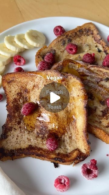 Toni | Plant-Based on a Budget on Instagram: "Vegan french toast makes an easy weekend brunch or breakfast that everyone will love. It’s so easy to make this 15-minute french toast without egg by making a few easy swaps. 

I put the printable recipe in my profile link. 
You can also type FRENCH TOAST in the comments if you want me to dm you the recipe.

Follow @plantbasedonabudget for more vegan breakfast recipe ideas!

#plantbasedonabudget #frenchtoast #frenchtoastrecipe #breakfast #brunch #veganbreakfast #dairyfree #eggfree #plantbasedrecipes #easyrecipes #weekendbrunch" French Toast Without Eggs, Breakfast Recipe Ideas, Easy Swaps, Vegan French Toast, Vegan French, Printable Recipe, French Toast Recipe, Weekend Brunch, Breakfast Recipe