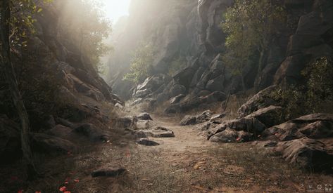 3d Environment Unreal Engine, Unreal Landscape, Photo Scan, Game Environment, Environment Art, Fantasy Places, Environment Design, Unreal Engine, Environment Concept Art