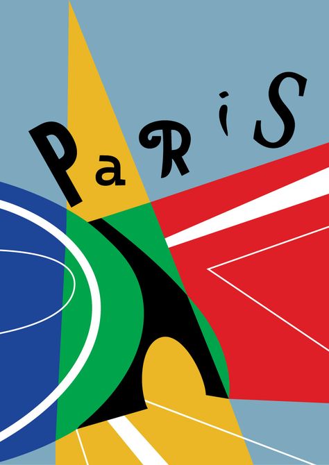 Paris Olympics 2024 Wallpaper, Modern Retro Poster Design, Paris Olympics 2024 Poster, Olympics Poster Design, Olympics Graphic Design, Olympic Background, Paris 2024 Olympic Games, Olympic Games Illustration, Olympic Games Design