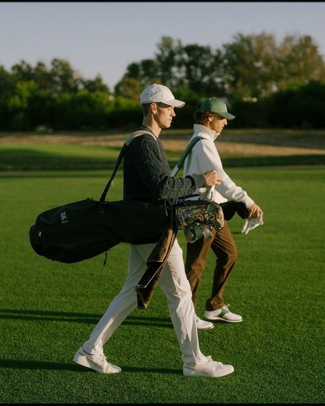 Limited Edition Collab from @pumagolf and @quietgolf launching 3pm on the 4th of April! 😍🔥 The perfect blend of fashion and golf⛳️⁠ ⁠ #trendygolf #golf #golfer #pumagolf #quietgolf #museumofpeaceandquiet #golffashion #golfcourse #golftrends #collab #limitededition #golffits #copordrop #launch #streetwear #skate #lovegolf #springgolf Random Golf Club, Golf Lifestyle Photography, Golf Course Photoshoot, Golf Scenery, Golf Campaign, Golf Portraits, Golf Poses, Pumpkin Golf, Golf Marketing