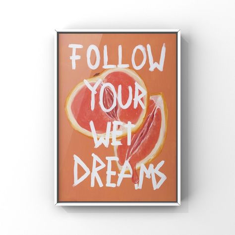 Pottery Quotes, Art Mini Toile, Upcycle Art, Photowall Ideas, Pink Canvas Art, Royal Art, Upcycled Art, Follow Your Dreams, Artwork For Home