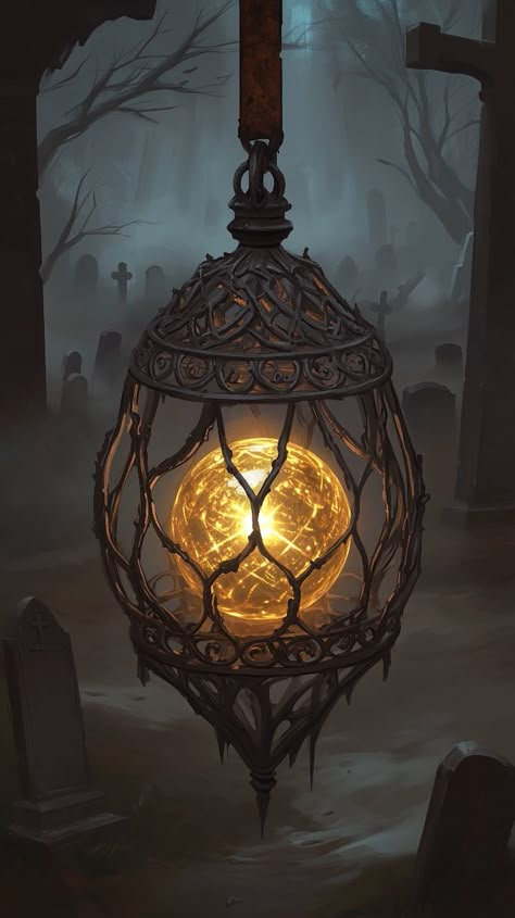 Gaslamp Fantasy Aesthetic, Artifacts Aesthetic, Fantasy Lantern, Bottle Drawings, Fire Armor, Magical Runes, Writing Picture Prompts, Magic Tower, Fantasy Rings