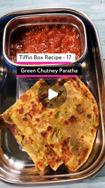 Zayka Ka Tadka on Instagram: "5 minute Green Chutney Paratha - Episode 17 of 30 Days 30 School Tiffin Box Recipes Challenge at @zaykakatadka !!

Get instant 10% discount on Philips Mixer Grinder 1000 Watt Series with our coupon code ZAYKA10 on Philips website link below : https://bit.ly/3Y41m1d
#schooltiffin #greenchutneyparatha #moms #tiffinbox #schoollunch #lunchboxideas #officelunch #kidstiffinbox #easyrecipes #trendingnow #reelkarofeelkaro #reelitfeelit #zaykakatadka #quickrecipes #breakfast #philips" Tiffin Recipe Indian, Tiffin Box Recipes, Tiffin Recipe, Mixer Grinder, Box Recipes, Tiffin Box, Indian Bread, Green Chutney, Office Lunch