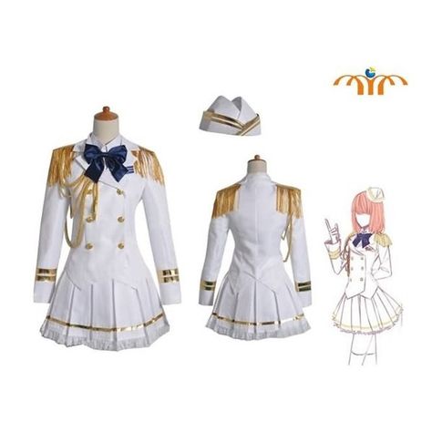 Uta no Prince Sama Anime Nanami Haruka Costume Cosplay (50 CAD) ❤ liked on Polyvore featuring costumes, animal halloween costumes, cosplay halloween costumes, role play costumes, cosplay costumes and animal costumes Royal Guard Uniform, Idol Costume, Nanami Haruka, Cosplay Halloween Costumes, Animal Halloween Costumes, Preformance Outfits, Animal Costumes, Old Fashion Dresses, Fashion Sketches Dresses