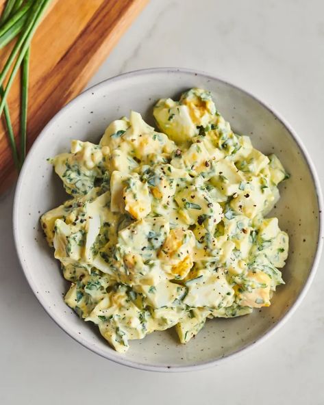 I Tried Four Popular Egg Salad Recipes and Found the Best One | The Kitchn Egg Salad Recipes, Pickled Celery, Best Egg Salad Recipe, Ways To Cook Eggs, Carla Hall, Egg Salad Sandwiches, Homemade Mayonnaise, Egg Salad Recipe, Smitten Kitchen