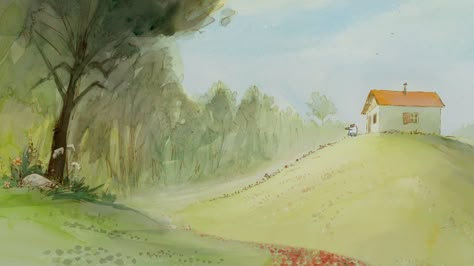 Ernest and Celestine scenes Ernest And Celestine Wallpaper, Ernest And Celestine Art, Ernest And Celestine, Childrens Book Cover, Japanese Background, Color Script, Ffa, Arte Sketchbook, Environment Concept Art