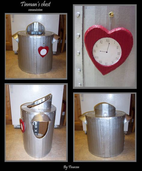 Diy Tin Man Costume For Men, Diy Tin Man Costume, Tin Man Halloween Costume, Wizard Of Oz Costumes Diy, Tin Man Costume, Diy Costumes Men, Tin Man Costumes, Wizard Of Oz Musical, Wizard Of Oz Decor