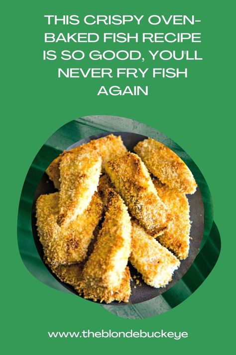 crispy-oven-baked-fish-recipe Recipes For Fish Fillets Oven Baked, Baked Bluegill Fish Recipes, Baking Fish Fillets, Oven Baked Fish Fillet, Baked Bass Fish Recipes Oven, How To Bake Fish In The Oven, Rock Fish Recipe Baked, Baked Flounder Oven, Baked Crappie Recipes Oven