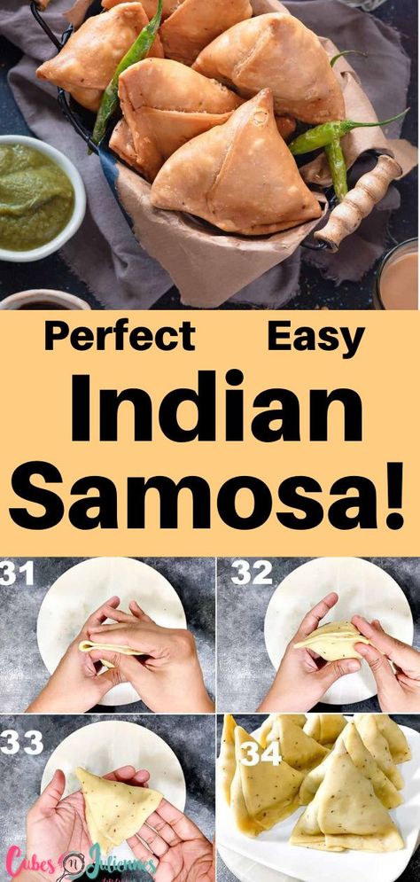 Easy Samosa Recipe How To Make, Samosas Dough Recipe, Samoosa Pur Recipe, Easy Samosa Dough Recipe, Samosa Dough Recipe How To Make, Samosa Recipe Indian Potato, Punjabi Samosa Recipe, How To Fold Samosas Step By Step, How To Make Samosas Dough