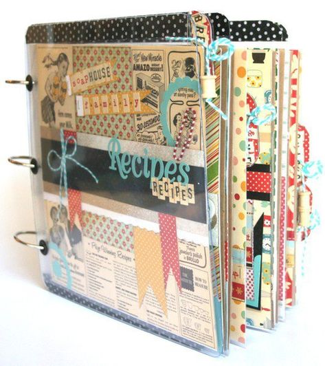 Family Recipe Book Scrap Recipes, Scrapbook Recipe Book, Crafting Gifts, Recipe Album, Diy Cookbook, Recipe Book Diy, Family Recipe Book, Recipe Journal, Recipe Scrapbook