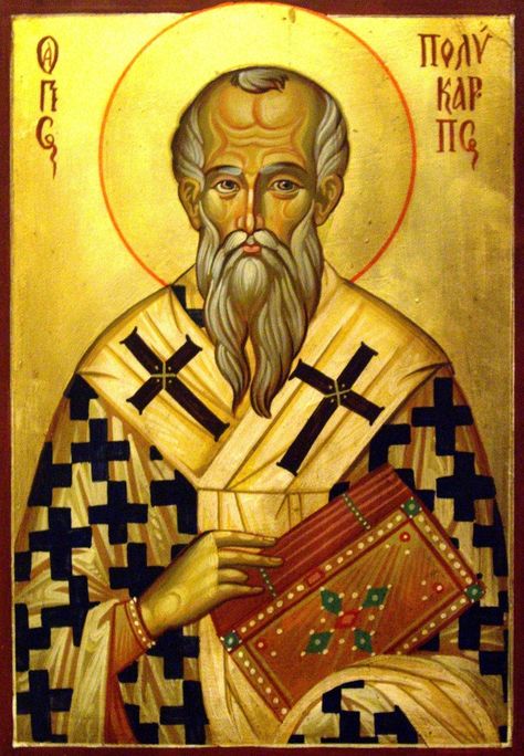 Saint Polycarp, pray for us. Feast Day: February 23rd St Polycarp, Pray For Us, 3 In One, New Testament, Growing Old, Catholic Church, Bible, Quick Saves, Santos