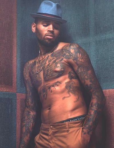 Chris Brown – “Every Tattoo I Have is a Big F**k You” - http://www.popstartats.com/chris-brown-tattoos/chris-brown-every-tattoo-big-fk/ Chris Brown Tattoos, Chris Brown Shirtless, Brown Tattoos, Chris Brown And Royalty, Chris Brown Wallpaper, Chris Brown Pictures, Chris Brown Videos, Chris B, Breezy Chris Brown