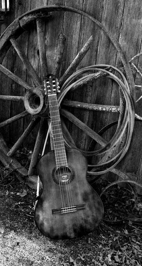 Old Guitar, Old Abandoned Buildings, Musician Photography, Country Photography, Joker Poster, Western Photography, Deer Pictures, Monochrome Wall, Guitar Photos