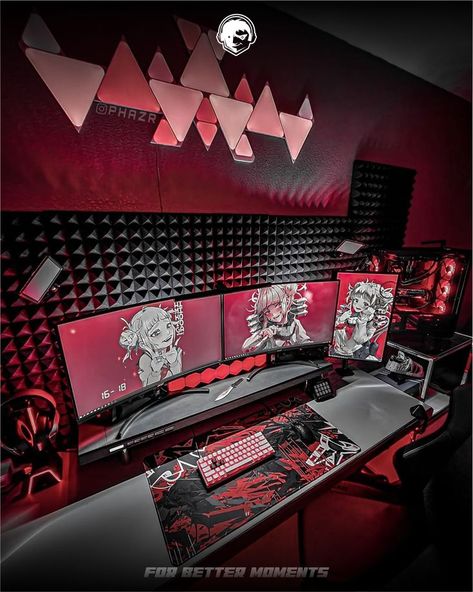 PC SETUP🚀 Go through our website if you are interested to buy GAMING PC Gaming Table Design, Gamer Bedroom Ideas, Xbox And Playstation, Ultimate Gaming Setup, Pc Games Setup, Gamer Bedroom, Gaming Desk Setup, Eid Card Designs, Video Game Shop