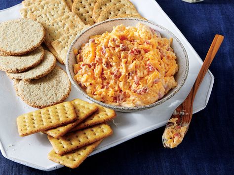 Basic Pimiento Cheese Recipe Southern Living Recipes, Classic Southern Recipes, Cheesy Appetizer, Pimiento Cheese, Classic Appetizers, Crowd Pleasing Recipes, Superbowl Snacks, Pimento Cheese, Cheese Spread