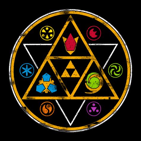 Symbols of Time Rayquaza Pokemon, Time Logo, Ocarina Of Times, Zelda Tattoo, Gamer Tattoos, Element Symbols, Gaming Tattoo, Link Zelda, Zelda Art