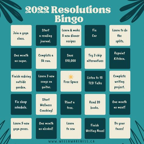 New Years Bingo Card, Bingo Resolution, Bingo Goal Board, New Year Bingo Card, Vision Board Bingo Card, 2024 Bingo Card Ideas, Resolution Board Ideas, 2024 Vision Board Bingo Card, Bingo Vision Board