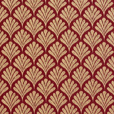 Damask Upholstery Fabric, Red Damask, Fern Pattern, Designer Upholstery Fabric, Kovi Fabrics, Fan Pattern, House Fan, Fabric Ottoman, Small Fan