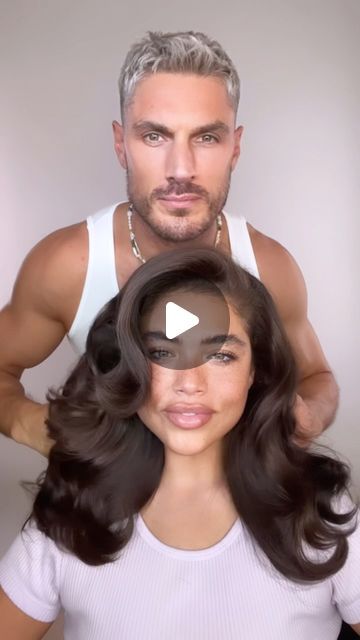 Chris Appleton on Instagram: "Here’s how I save time creating bombshell hair 💇🏻‍♀️ #raisetheroot" Bombshell Blowout Hair, Bombshell Manual Of Style, Chris Appleton Hairstyles, Bombshell Haircut, Chris Appleton, The Bombshell Manual Of Style, Bombshell Hair Tutorial, Supermodel Bombshell Hair, Bombshell Hair