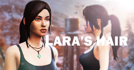 Raiders Fans, Sims Games, Hope You, Sims Hair, Sims 4 Cas, It Is, Lara Croft, Sims 4 Cc Finds, Ts4 Cc