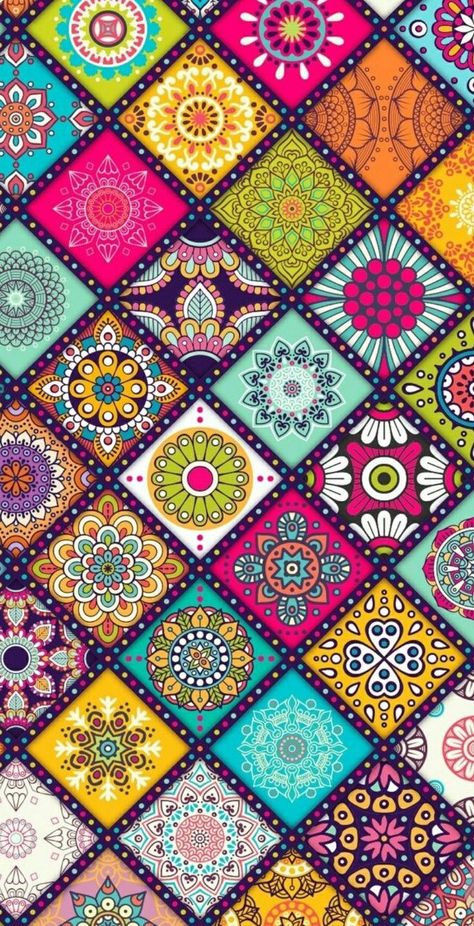 Pin by Mona Lisa on Wallpapers | Islamic art pattern, Mandala design art, Pattern art Wallpapers Islamic, Hippie Painting Ideas, Digital Graphics Art, Mandala Wallpaper, Hippie Painting, Islamic Art Pattern, Textile Pattern Design, Graphic Wallpaper, Mandala Design Art