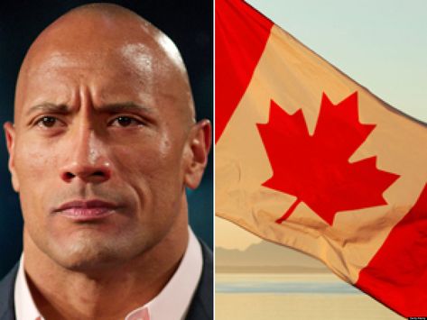 Canadian Famous People We Bet You Didn't Know Were Canuck (PHOTOS) Canadian Things, Canada Eh, Famous Person, O Canada, Elephant Tattoos, Canada Day, It Goes On, Dwayne Johnson, Alberta Canada