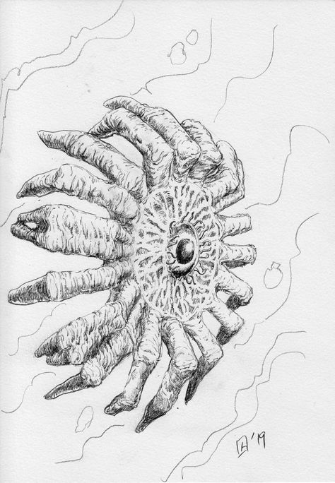 An aspect of Azathoth, the mad god of the Cthulhu Mythos that gibbers and writhes at the heart of all creation.  This pencil original is 7" x 10", on 98 lb acid-free paper. $15, including shipping in a plastic sleeve and stiff envelope. Lovecraftian Art, Mad God, Silent Hill Art, Lovecraftian Horror, Rune Symbols, Creepy Cat, Eldritch Horror, Dark Souls Art, Cthulhu Mythos