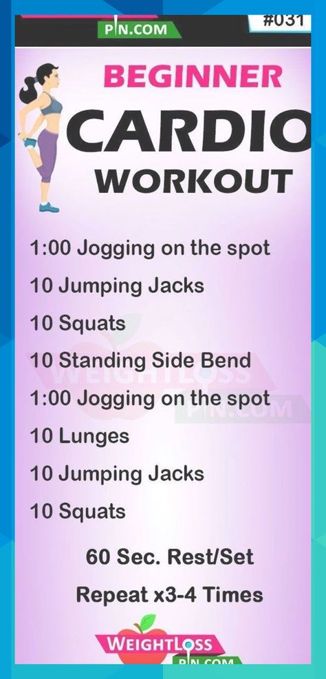 20 Min Cardio Workout, Beginner Cardio Workout, Beginners Cardio, Workout Morning, Workout Fat Burning, Cardio Yoga, Beginner Workouts, Fat Burning Cardio, Cardio Workout At Home