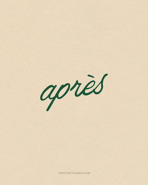 Hand drawn script font that says aprés in forest green color Healthy Design Graphics, Hand Drawn Logo Branding, Preppy Logo Ideas, Timeless Fonts Logos Design, Refined Logo Design, Bookshop Logo Design Ideas, Different Logo Styles, Logos And Branding, Cool Brand Logos