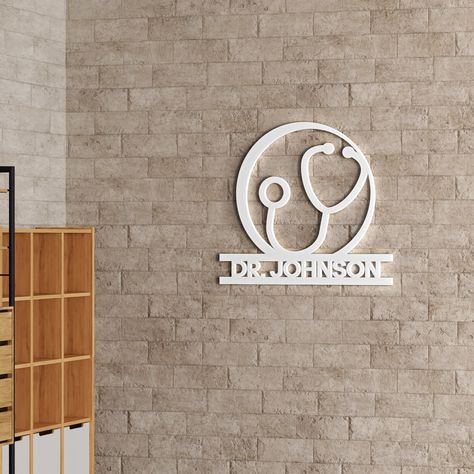 Custom Clinic Medical Wall Decor, Reception Desk Logo, 3D Business Sign, Doctors Office <---------------------------------LINKS---------------------------------> To view more Art that will look gorgeous on Your Walls Visit our Store: https://www.etsy.com/shop/homeartstickers Click for more amazing OFFICE DECOR products: https://www.etsy.com/shop/homeartstickers?section_id=16330650 -------------------------PRODUCT DETAILS------------------------- MATERIAL: White, Black Grey, Red, Blue, Green or Y Medical Office Decor Professional, Medical Clinic Decor Ideas, Medical Reception Desk Design, Doctor Office Design Waiting Area, Clinic Decoration Ideas, Clinic Interior Design Doctors, Doctor Office Design Interiors, Wall Decor Reception, Doctors Office Waiting Room