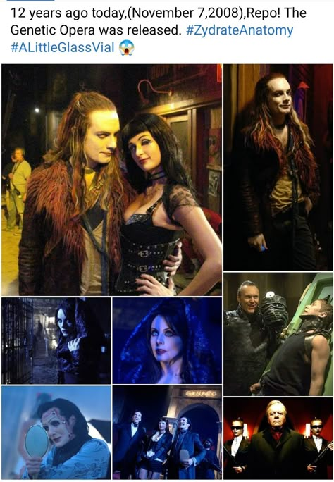 Blind Mag Repo The Genetic Opera, Repo Man The Genetic Opera, Zydrate Anatomy, Fandom Symbols, Gothic Movies, Amber Sweet, Repo The Genetic Opera, Repo Man, The Stranger Movie