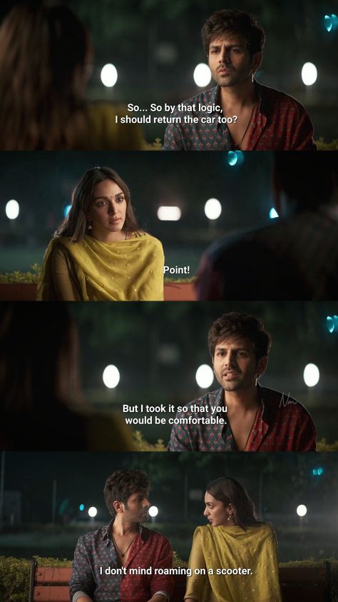 #KarthikAaryan #Satyaprem #KiaraAdvani #Katha #romance #drama #love #marriage #friendship #family #society #hindi #bollywood #songs #kolkata #her #forever #support #flowers #blush #caring #sacrifices #truth #norms #broken #woman Bollywood Romance, Hindi Bollywood Songs, Movie Dialogues, Desi Love, Favorite Movie Quotes, Sleepover Games, Romantic Movie Quotes, Resume Skills, Fav Movies