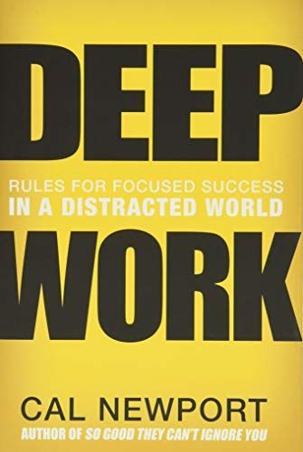 Deep Work Book, Cal Newport, Books For Men, Deep Work, Future Vision Board, Healing Methods, Books Review, Influence People, Work Habits