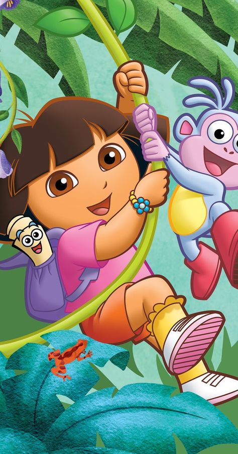 Dora Buji, Dora The Explorer Pictures, Dora Wallpaper, Dora Movie, Dora The Explorer Images, Dora Cartoon, Dora And Boots, Cartoon List, Explorer Birthday Party