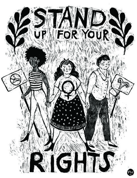 Feminist Art Friday Feature: Phoebe Wahl This Feminist Art... Tumblr Art, Riot Grrrl, Stand Up For Yourself, Feminist Quotes, Womens March, Feminist Art, Gender Equality, Womens Rights, Powerful Women