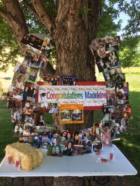 Horseshoe shaped picture board for western graduation party  #countryparty #graduationparty #partyideas #partyplanning #graduationideas Western Graduation Party, Western Graduation Party Ideas, Western Graduation, Country Graduation Party, Country Graduation, Country Birthday Party, Graduation Party Pictures, Graduate Party, Senior Graduation Party