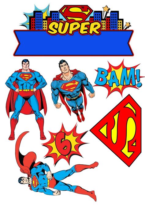 Superman Cake Topper, Superman Cakes, Cake Structure, Bear Cake Topper, Preschool Activities Toddler, Preschool Activities, A 4, Superman, Cake Toppers