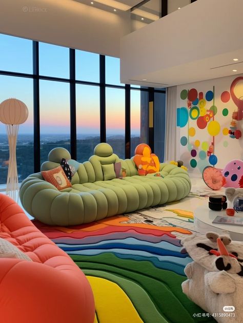 Room Color Aesthetic, Color Aesthetic, Pop Art Design, Room Color, Dream House Interior, Colorful Furniture, Room Colors, Aesthetic Room, Room Inspo