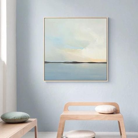 Vermont Cottage, Seascape Canvas, Canvas For Beginners, Canvas Painting Ideas, Painting Gold, Scenery Paintings, Hand Painted Walls, Simple Acrylic Paintings, Product Listing