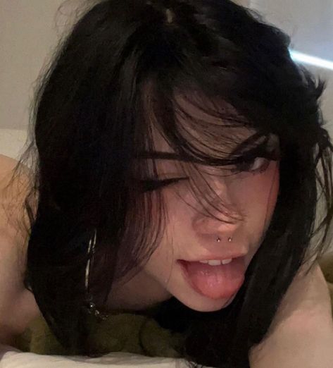 Anime Tounge Out Face, Soft Aesthetic Outfits, Hannah Owo, Social Media Tiktok, Madison Beer Outfits, Crop Pictures, Tiktok Star, Asian Short Hair, Twitch Streamer