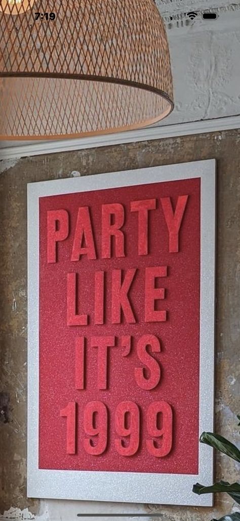 2023 Bedroom, Party Like Its 1999, Party Invite, Elk, Party Invitations, Carnival, Bedroom, Wall Art, Music